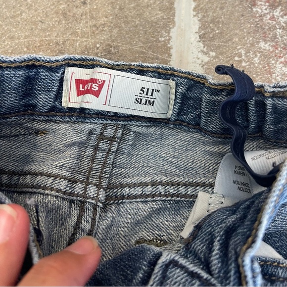 Toddler Levis 511 denim pant size 4 - Picture 4 of 6